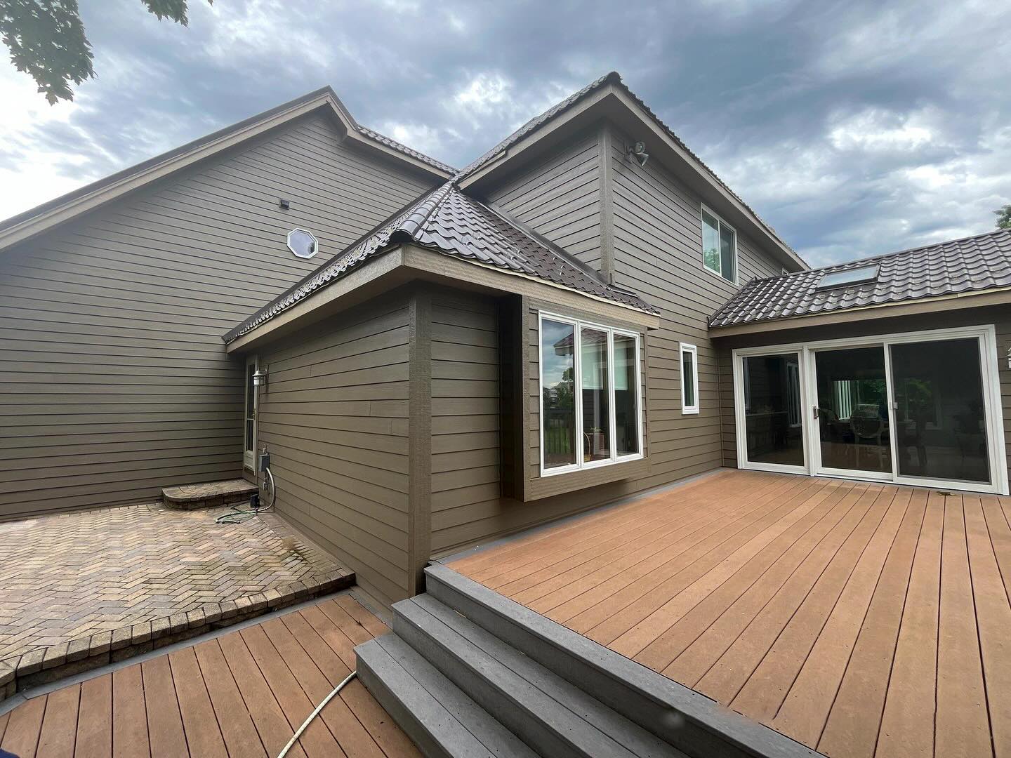 James Hardie Fiber Cement Siding on a Chicago home